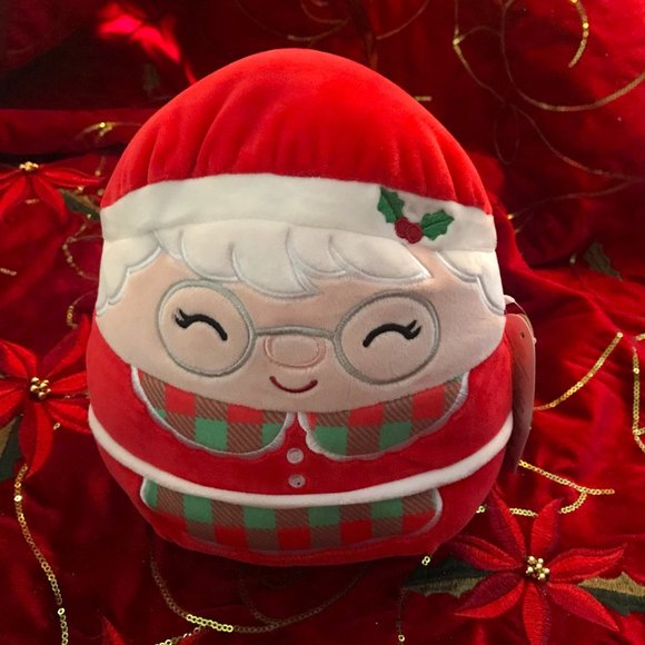 Squishmallow Christmas 8” Nick Santa Claus & Nicolette Mrs Claus Plush Kellytoys - Picture 6 of 11